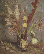 Vincent Van Gogh Vase with Gladioli (nn04) Germany oil painting reproduction